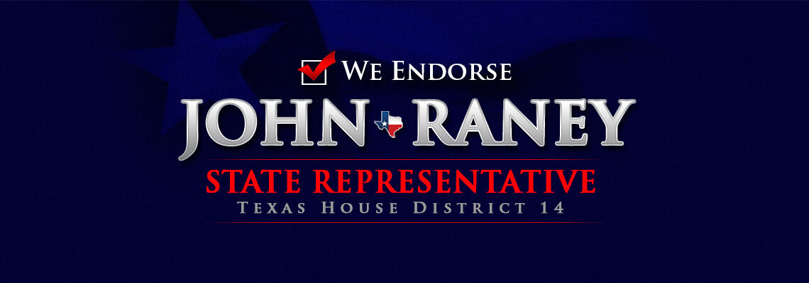 We Endorse John Raney